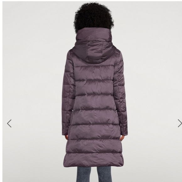 Like New Save the Duck Knee Length "Lightweight" Packable Puffer w Hood - Picture 7 of 8